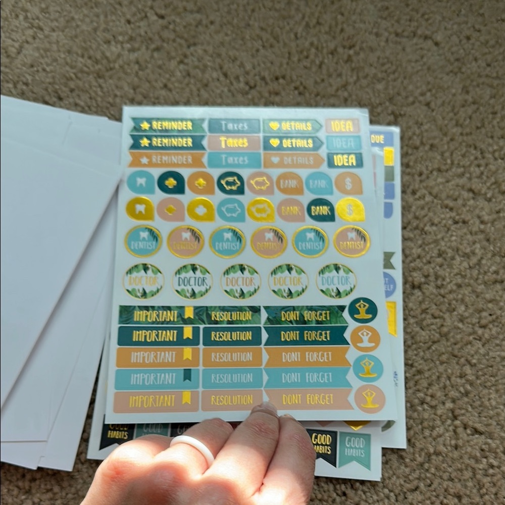 Greenery Sticker Set - 1106 Stickers - Picture 6 of 11